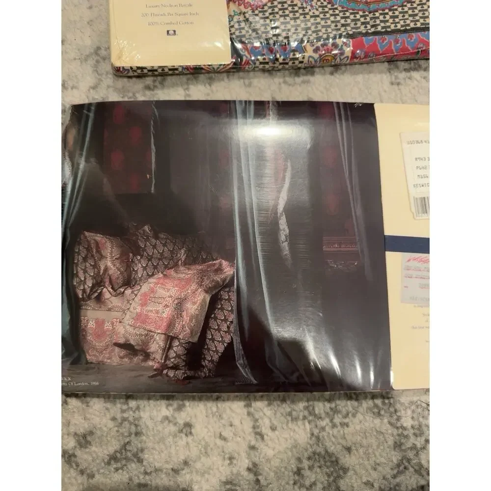 Vintage MARTEX Liberty Of London Twin flat Sheet Sealed 100% Cotton 1988